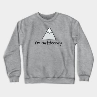 Mountains Outdoorsy Crewneck Sweatshirt